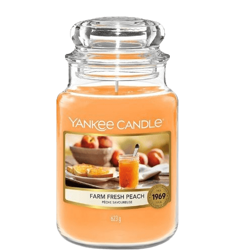 Yankee Candle Candle, Farm Fresh Peach, Large