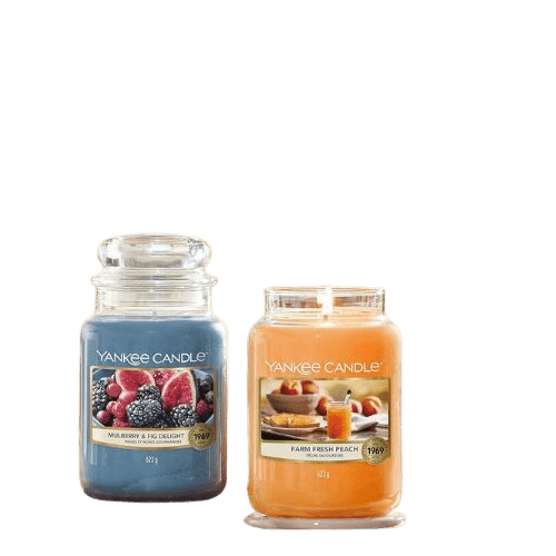 Yankee Candle Candle, Farm Fresh Peach, Large