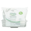 6 x Simple  Age Resisting Cleansing Wipes 25's